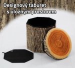 GFT Taburet drevo 30x30cm