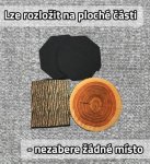 GFT Taburet drevo 30x30cm