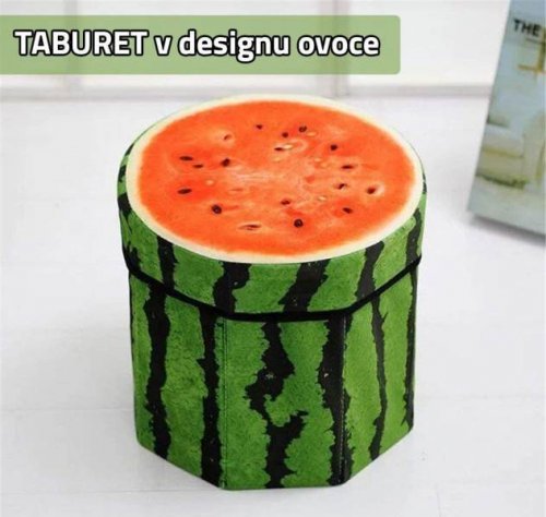 GFT Taburet melón 30x30cm