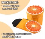 GFT Taburet pomaranč 30x30cm