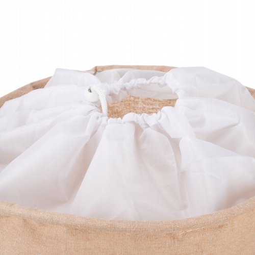 Kruzzel 24727 Hračky 35 l Basket s tlačou, béžová