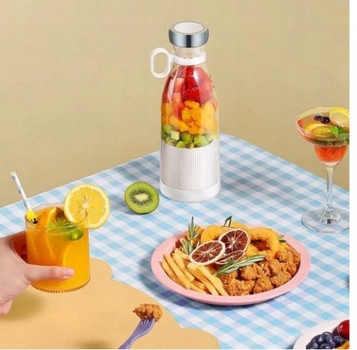 Pronett xj5137 fľaša s mixérom 40 W, 380 ml fialová