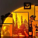 Verk 24571 RGB Lamp Sunset Sunset s diaľkovým ovládaním