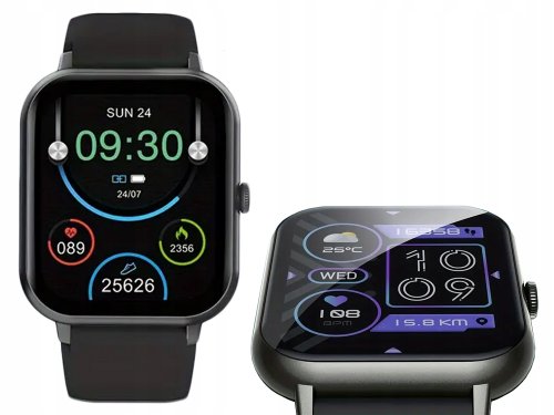 Verk 06338 Chytré hodinky SMART WATCH ZL54CJ, černé