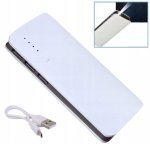 Verk 06348 PowerBank 10 00 0MAH 3x USB, kábel USB + LED baterka