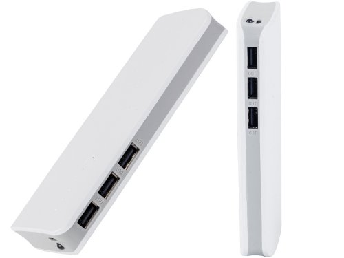Verk 06348 Powerbanka 10 00 0mAh 3x USB, USB kabel + LED svítilna 