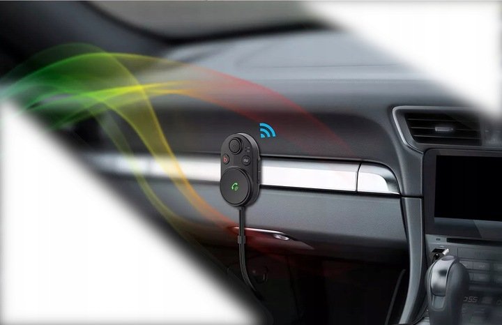 Verk 10141 Transmitter FM Bluetooth BT62, 2v1, USB A, Jack 3,5mm, černý