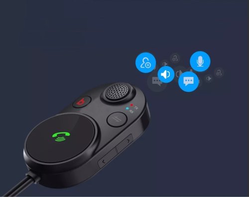 Verk 10141 Transmitter FM Bluetooth BT62, 2v1, USB A, Jack 3,5mm, černý