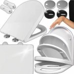 Pronett XJ5537 WC sedátko samopadací univerzální bílé