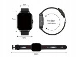 Verk 06339 Chytré hodinky SMART WATCH Y13, černé