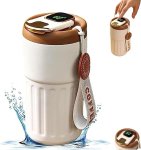 AFF 4211 Termohrnek LCD Coffee 450 ml, modrý