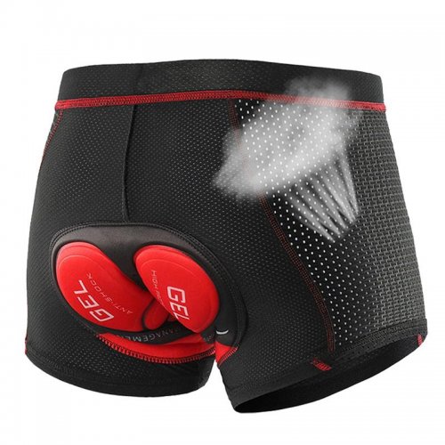 GGV Cyklistické boxerky s gélovou vložkou čierne veľkosť. XXXL