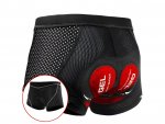 GGV Cyklistické boxerky s gélovou vložkou veľkosť. XXXL, čierna a modrá
