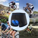 GGV Cyklistické boxerky s gélovou vložkou veľkosť. XXXL, čierna a modrá