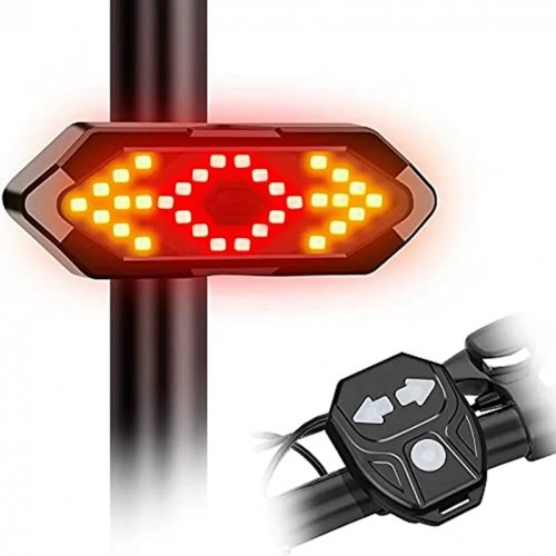 Foxter 3200 Zadné LED svetlo so smerovkami a bezdrôtovým ovládaním