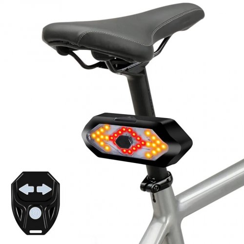 Foxter 3200 Zadné LED svetlo so smerovkami a bezdrôtovým ovládaním