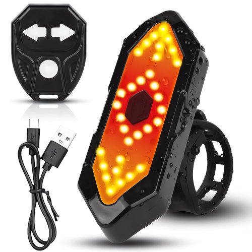 Foxter 3200 Zadní LED světlo s blinkry a bezdrátovým ovládáním