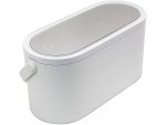 Verk 24342 Organizér na kosmetiku se zrcadlem USB LED růžový