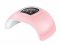 Verk 24528 UV Lampa 18 LED, 54 W, USB, růžová