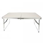 Trizand 23428 Skladací kempingový stôl 60 x 40 cm béžový