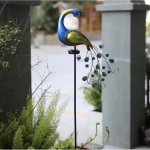 Gardlov 25281 Zahradní solární osvětlení páv, 40 LED