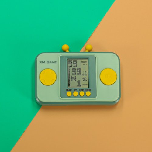 KIK KX3363 Přenosná arkádová herní konzole zelená