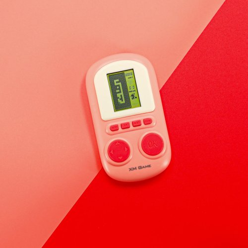 KIK KX3362 Prenosná arkádová herná konzola ružová