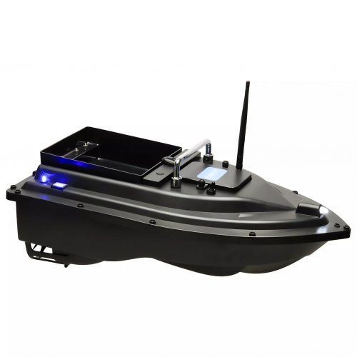 KIK KX3307 RC Zakrmovací zavážecí rybářská loď 12000mAh, 500m černá