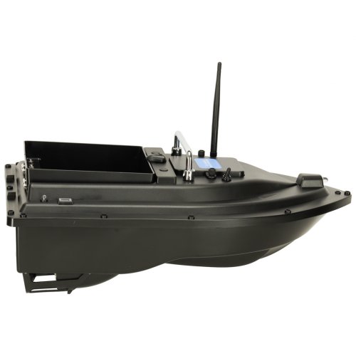 KIK KX3307 RC Zakrmovací zavážecí rybářská loď 12000mAh, 500m černá