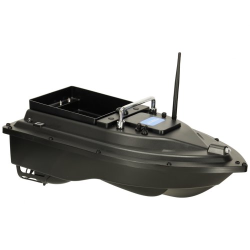 KIK KX3307 RC Zakrmovací zavážecí rybářská loď 12000mAh, 500m černá