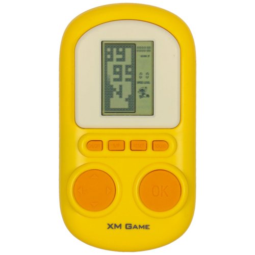 KIK KX3362 Přenosná arkádová herní konzole žlutá