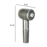 KIK KX3295 Elektrický čistící kartáč s LED 5 v 1, šedý