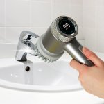 KIK KX3295 Elektrický čistící kartáč s LED 5 v 1, šedý