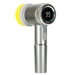 KIK KX3295 Elektrický čistící kartáč s LED 5 v 1, šedý