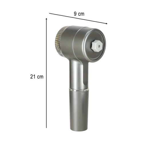 KIK KX3295 Elektrický čistící kartáč s LED 5 v 1, šedý