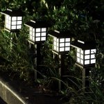 Gardlov 25421 Zahradní solární lampy, 37 cm, IP44, 6 ks