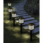 Gardlov 25421 Zahradní solární lampy, 37 cm, IP44, 6 ks