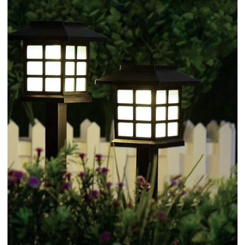 Gardlov 25421 Zahradní solární lampy, 37 cm, IP44, 6 ks