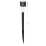 Gardlov 23859 Zahradní solární lampy 37 cm, 10 ks