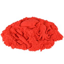 KIK KX9568 Magický tekutý písek 1000g červený