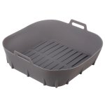 Ruhhy 25464 Silikónová forma na teplovzdušnú fritézu sivá