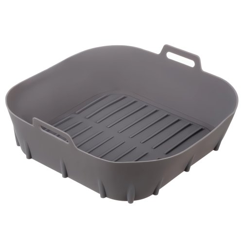 Ruhhy 25464 Silikónová forma na teplovzdušnú fritézu sivá