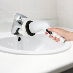 KIK KX3296 Elektrická rotačná čistiaca kefa, teleskopická 9 v 1