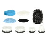 KIK KX3296 Elektrická rotačná čistiaca kefa, teleskopická 9 v 1