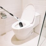 KIK KX3296 Elektrická rotačná čistiaca kefa, teleskopická 9 v 1