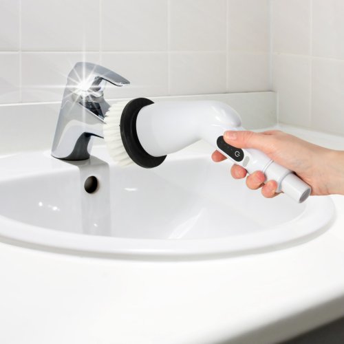 KIK KX3296 Elektrická rotačná čistiaca kefa, teleskopická 9 v 1