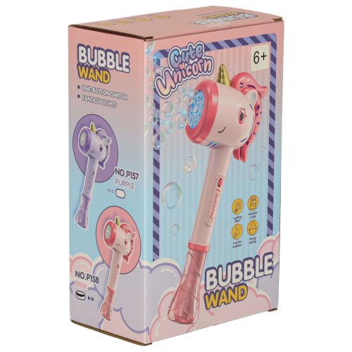 KIK KX3252 Pištoľ na bublifuky Unicorn ružová