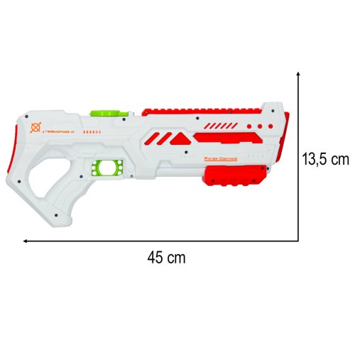 KIK KX3254 Elektrická vodná pištoľ 45 cm, biela