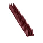 KIK KX3280 Ochranné hroty proti ptákům, 43 cm, 8 ks, hnědé