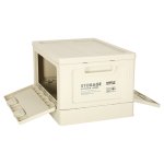 KIK KX3281 Skládací box na kempování 40 x 29 x 24 cm, světle šedý